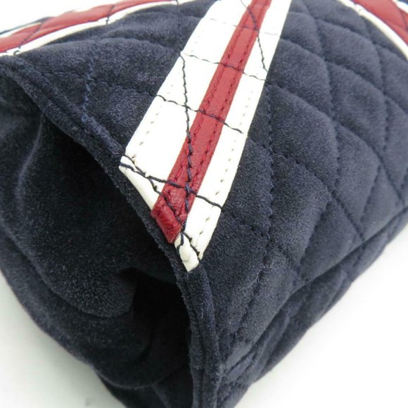 ❌SOLD❌Chanel UK Flag Union Jack Shoulder Navy bag - Picture 7 of 13